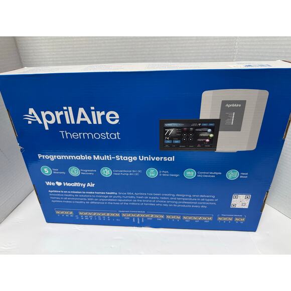 AprilAire 8920W Wi-Fi Programmable Touchscreen Thermostat with IAQ Control - Picture 5 of 5